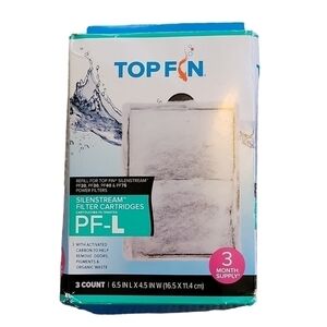Top Fin Silenstream PF-L Refill for PF20, PF30, PF40 and PF75 Power Filters